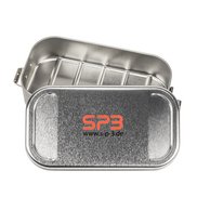 Werbe-Lunchbox L aus Weißblech, 750 ml, mit Weißblechdeckel und Logodruck