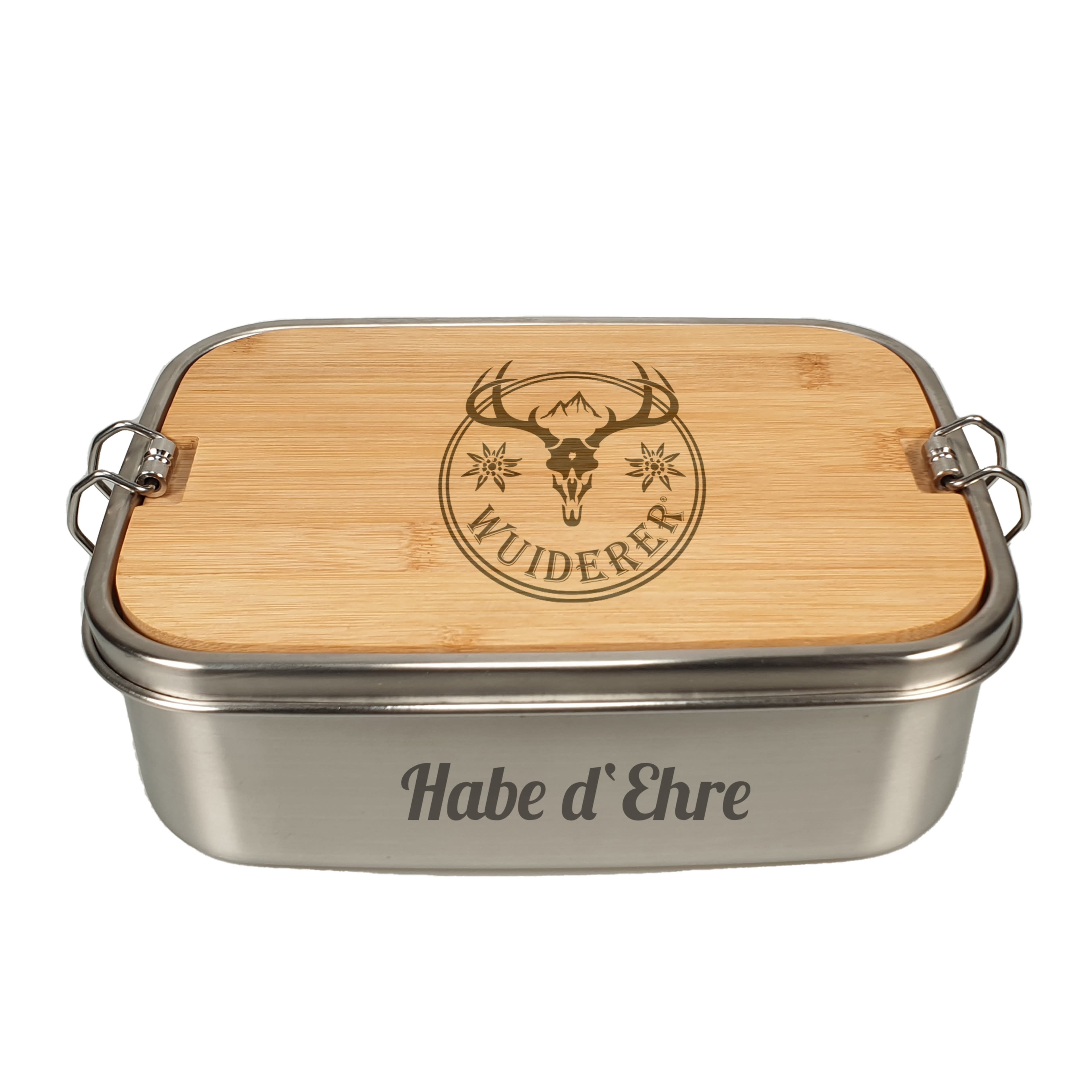 Werbe-Lunchbox Nature Elegance mit Lasergravur