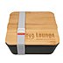 Werbe-Lunchbox Saitama mit Logo Lasergravur