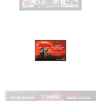 Werbe-Matte AD Premium 60 x 40 cm, im Größenvergleich zu 120 x 85 cm und 175 x 115 cm