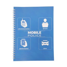 Werbe-Notizbuch im A5-Format, Made in Germany