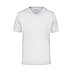 Werbe-Laufshirt für Herren mit V-Ausschnitt in white