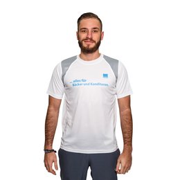 Werbe-Laufshirt für Herren mit individueller Logoanbringung