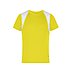 Werbe-Running Laufshirt für Herren in yellow / white
