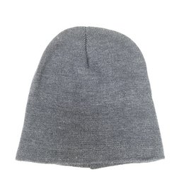 Werbe-Mütze Classic Beanie in grau