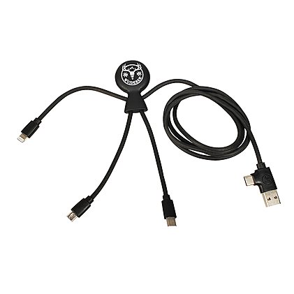 Werbe-Multi-Ladekabel "Mr. Bio long", mit Logo-Tampondruck