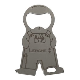 Graviertes Werbe-Multifunktionstool &quot;Karl Crafter&quot; aus Edelstahl 