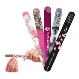 Profi-Nagelfeile mit Logo vollflächig bedruckt bis zu 4 Farben