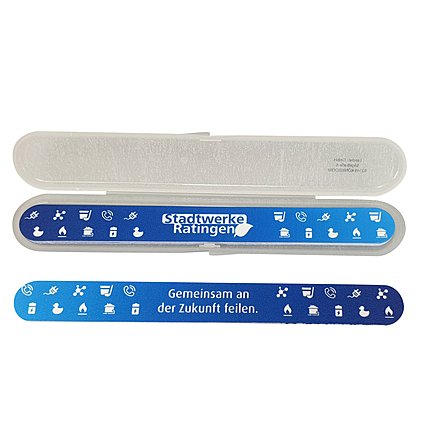 vollflächig bedruckte Profi-Nagelfeile mit individuellem Motiv