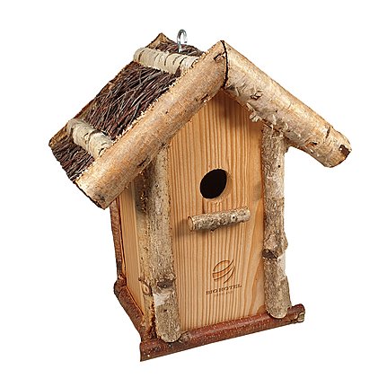 Werbe-Meisen-Nistkasten mit individueller Lasergravur