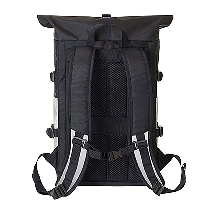 Werbe-Notebook-Rollrucksack Reflex. Rückansicht