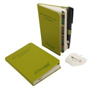 Werbe-Notizbuch APPEEL, Small M33, mit Logo-Prägung