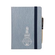 Nachhaltiges Notizbuch mit individueller Logo-Prägung, Made in Germany