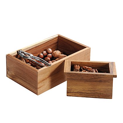 Hochwertige Nussschale aus nachhaltigem Bambus