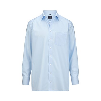Werbe-Businesshemd Modern Fit in hellblau
