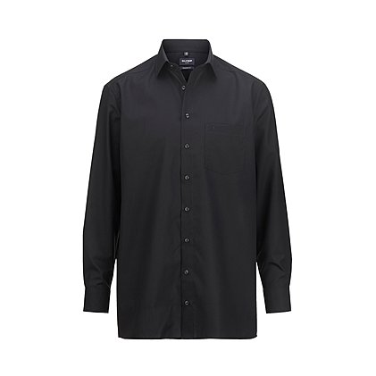 Werbe-Businesshemd Modern Fit in schwarz