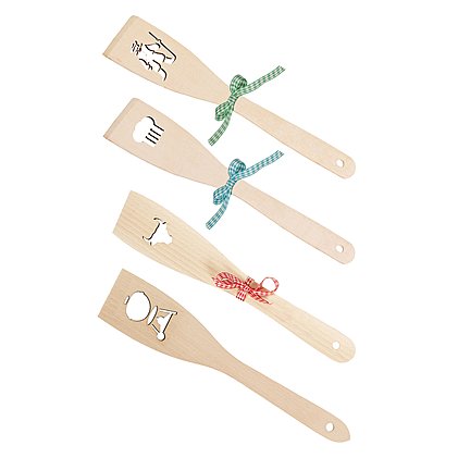 Werbe-Pfannenwender mit Schleife