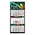 Werbe-Planer 3-Monate Profil 3 green+blue 4C Digitaldruck