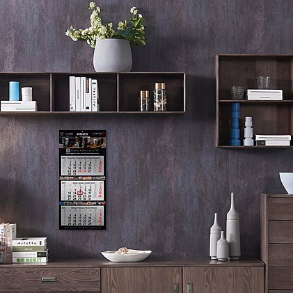 Werbe-Planer 3-Monate "Profil 3 green+blue" perfektes nachhaltiges Werbemittel für Ihr Büro