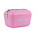 Polarbox 12 L in der Pop Variante in Rosa-Türkis auf weißem Hintergrund