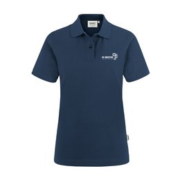 Royalblaues Werbe-Poloshirt mit individuellem Druck 