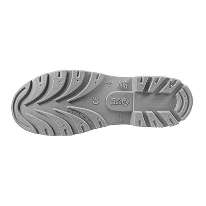 Sohle des Werbe-Regenstiefels mit Schutzaufsatz