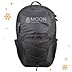 Schwarzer Deuter Daypack 25 LLogodruck von MOON Language College