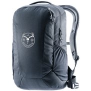 Werbe Office Pack 25 Liter in Black – vielseitiger Begleiter für den Arbeitsalltag, mit abnehmbarem Schlüsselclip, elastischen Seitentaschen und individueller Logo-Stickerei oder Druck