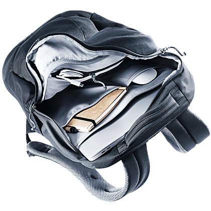 Werbeartikel Office Pack 25 Liter – funktional und stilvoll, mit Platz für Laptop und Tablet, und Ihrem Firmenlogo als edler Stick auf einer Fläche von 80 x 40 mm