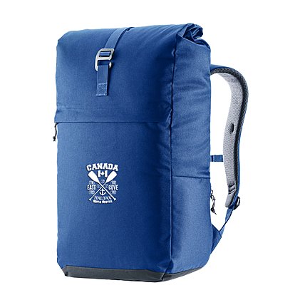 Roll Pack 26l  Werbe Rucksack mit individueller Logo-Stickerei oder Druck– umweltfreundlich produziert aus 600D recyceltem Material, ideal für aktive Kunden und ein Fassungsvermögen von 26 Litern.