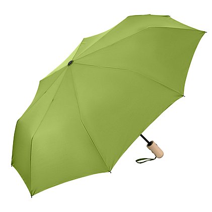 Werbe-Taschenschirm Ökobrella in limette