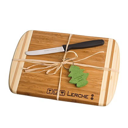 Werbe-Schlüsselanhänger "Weihnachstbaum" aus recyceltem PET-Filz