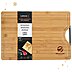 Werbe-Schneidebrett ELEGANCE 33 x 23 x 1,6 cm aus Bambus mit Logo 
