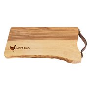 Werbe-Schneidebrett aus Eschenholz und Logo