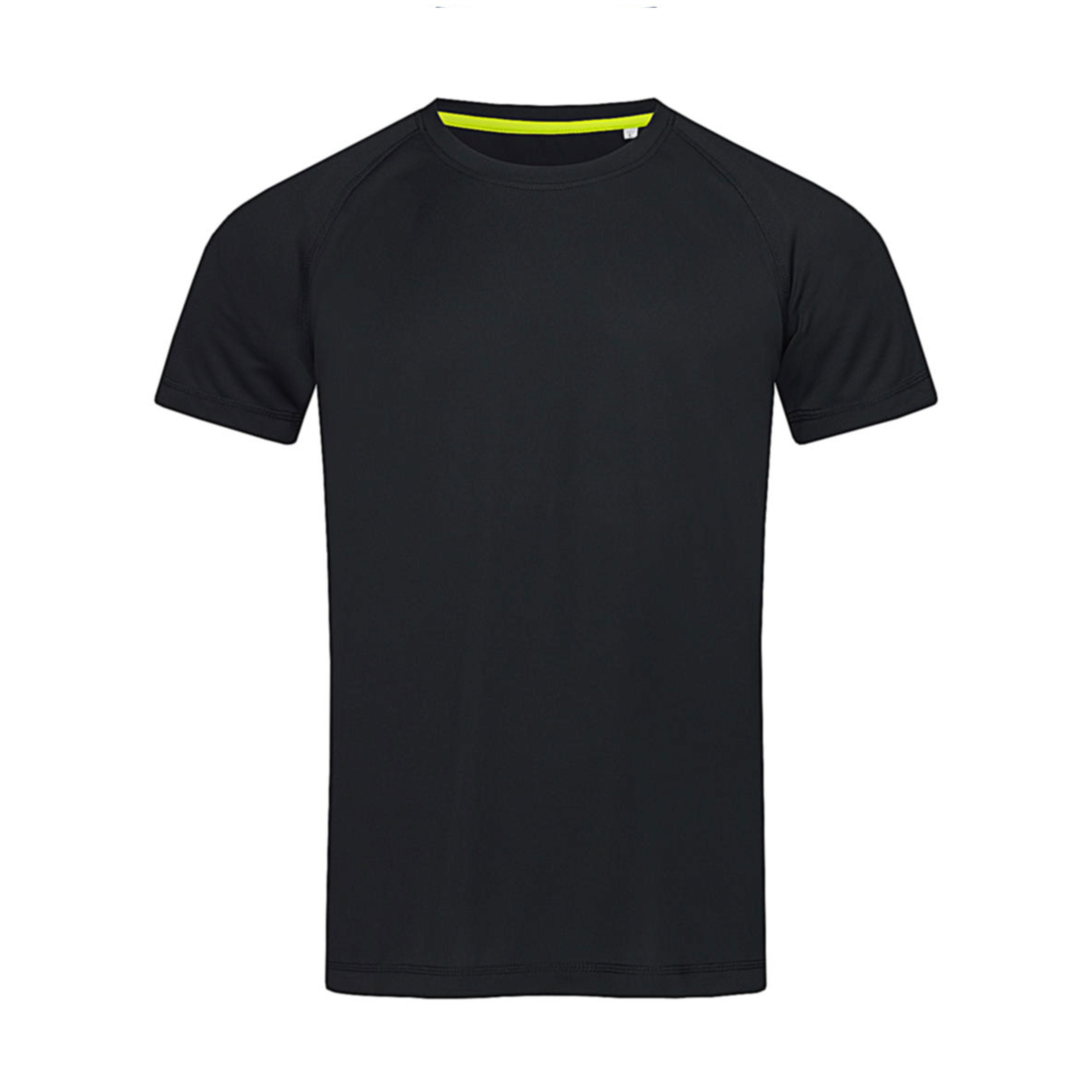 Werbe-Shirt Active 140 Raglan in Black Opal