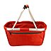 Werbe-Shopper Basket in rot