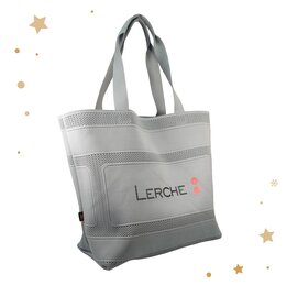 Werbe-Shopper MONO aus Monomaterial mit Werbeanbringung vorne drauf 