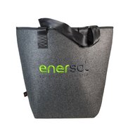Werbe-Shopper aus nachhaltigem Filz mit individuellem Logo