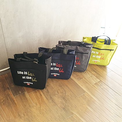 Bedruckter Werbe-Shopper "SOFTBASKET XXL", recyceltes rPET