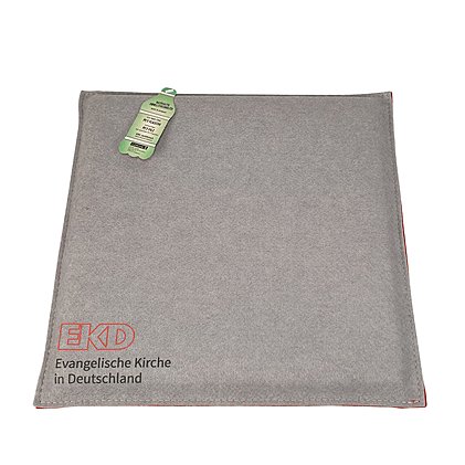 Werbe-Sitzkissen aus 2 lagigem-Filz, individuell bedruckt