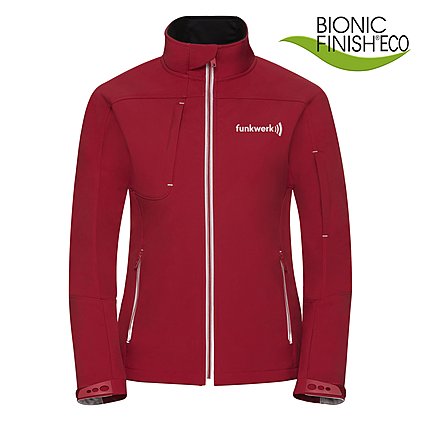 Damen Werbe-Softshelljacke "BIONIC" mit individuellem Druck