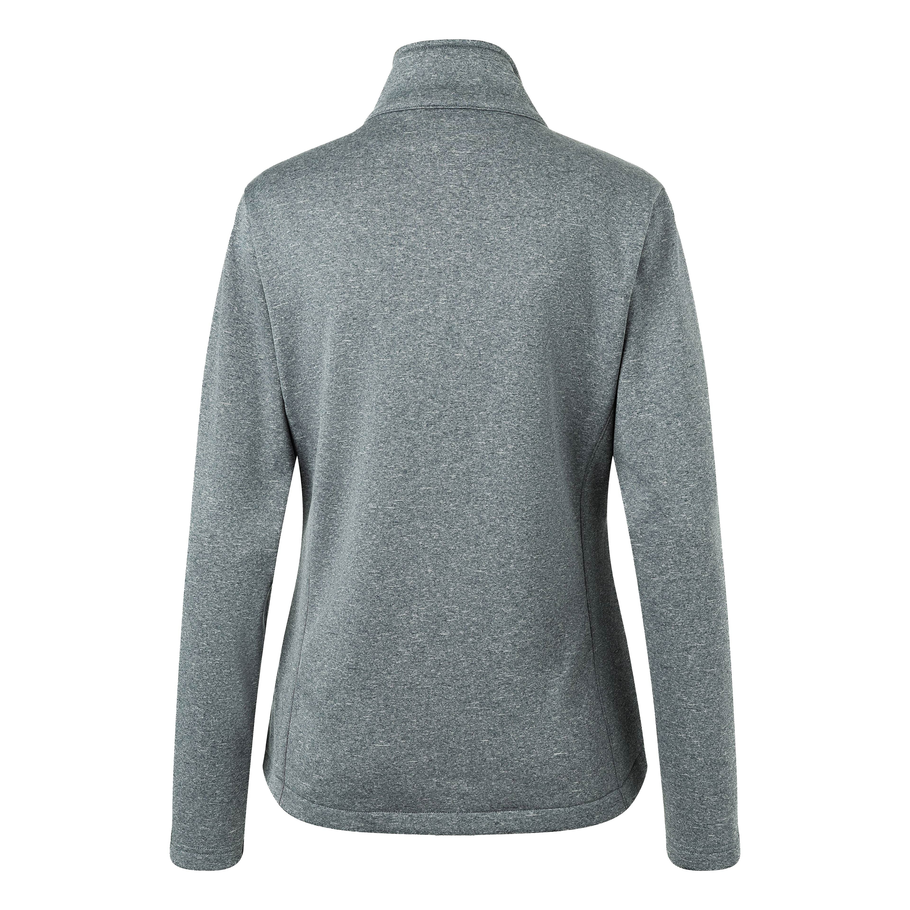 Werbe-Softshelljacke Damen von hinten