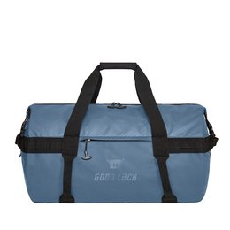 Sport-Reisetasche ACTIVE mit Rucksackfunktion, Logoprint in Taubenblau