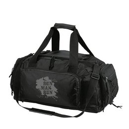 Sport-Reisetasche SPORT - geräumiges Hauptfach, 50L, 55L mit Logodruck in Schwarz