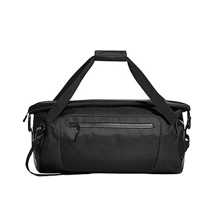 Sport-Reisetasche STORM - 38L - Schwarz, flache Reisverschluss- Vordertasche
