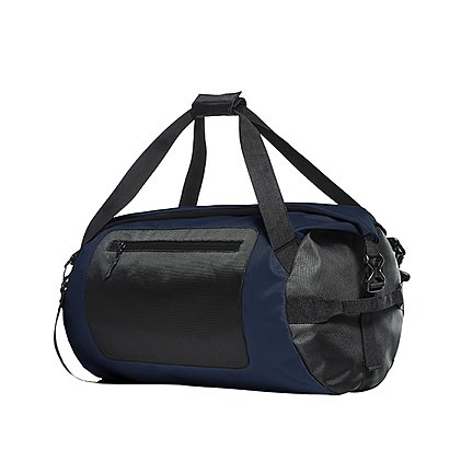 Sport-Reisetasche STORM - 38L - Schwarz, Griffmanschette, seitlicher Tragegriff