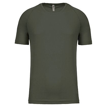 Werbe-Sportshirt für Herren in Dark Khaki