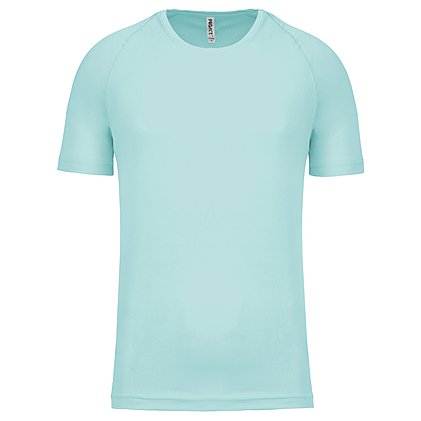 Werbe-Sportshirt für Herren in Ice Mint