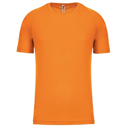 Werbe-Sportshirt für Herren in Orange