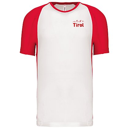 Kurzärmliges Werbe-Sportshirt mit individuellem Logo